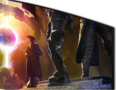 SAMSUNG G855D Odyssey G8 34" OLED Smart Gaming Monitor, UWQHD, 175Hz, 0.03ms (GtG), AMD FreeSync Premium Pro & G-Sync, Silver | LS34DG852SMXUE