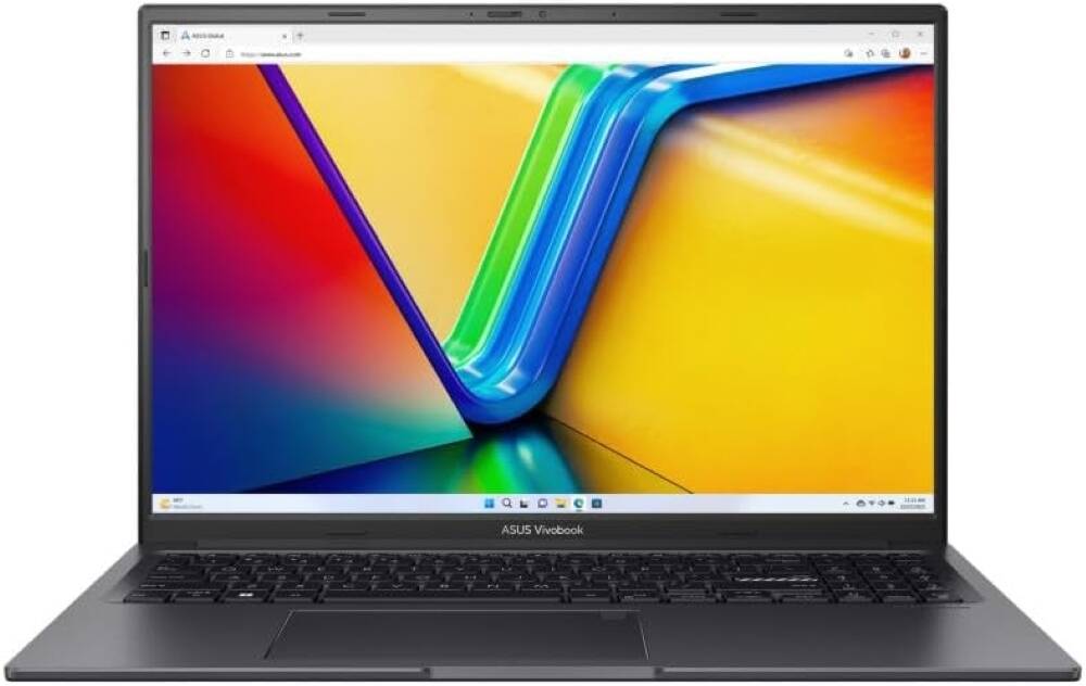ASUS Vivobook 16X Gaming Laptop – 16" WUXGA 144Hz Display, Intel Core™ i5-12500H, 8GB RAM, 512GB SSD, NVIDIA® GeForce RTX™ 2050 4GB, Backlit English Keyboard, FreeDOS, Indie Black (Model: S3605ZF-RP583)