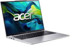 Acer Aspire Lite 16 Laptop – 16" WUXGA IPS Display, Intel Core™ i5-1334U, 16GB RAM, 512GB SSD, Intel Iris Xe Graphics, English-Arabic Keyboard, Windows 11 Home, Silver (Model: AL16-52P-5547)