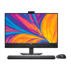 جهاز Dell OptiPlex All-in-One 7420، معالج Intel Core i7 14700 vPro، ذاكرة وصول عشوائي DDR5 سعة 16 جيجابايت، قرص SSD سعة 1 تيرابايت، لوحة مفاتيح AR، نظام تشغيل DOS