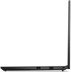 Lenovo ThinkPad E14 Gen 6 Laptop with 14" WUXGA IPS display, Intel Core Ultra 7 155H processor, 16GB RAM, 512GB SSD, Intel Arc Graphics, English-Arabic backlit keyboard, FreeDOS, in Black. Model: 21M70024GR